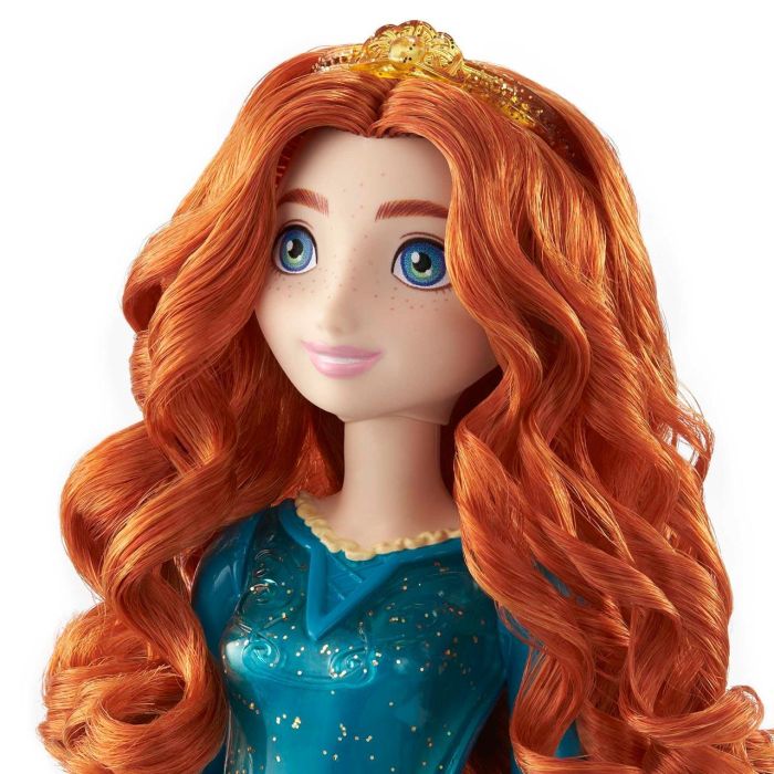 Mattel Hlw13 Muñeca Princesa Mérida Disney Brave Articulada con Vestido Brillante, Zapatos y Tiara - Edad +3 Años 2 Mattel Hlw13 Muñeca Princesa Mérida Disney Brave Articulada con Vestido Brillante, Zapatos y Tiara - Edad +3 Años 2