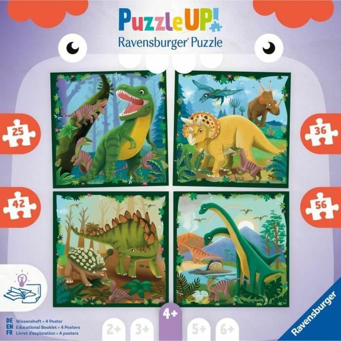 Ravensburger Puzzle Infantil Dinosaurios a partir de 4 años 12004003 2 Ravensburger Puzzle Infantil Dinosaurios a partir de 4 años 12004003 2
