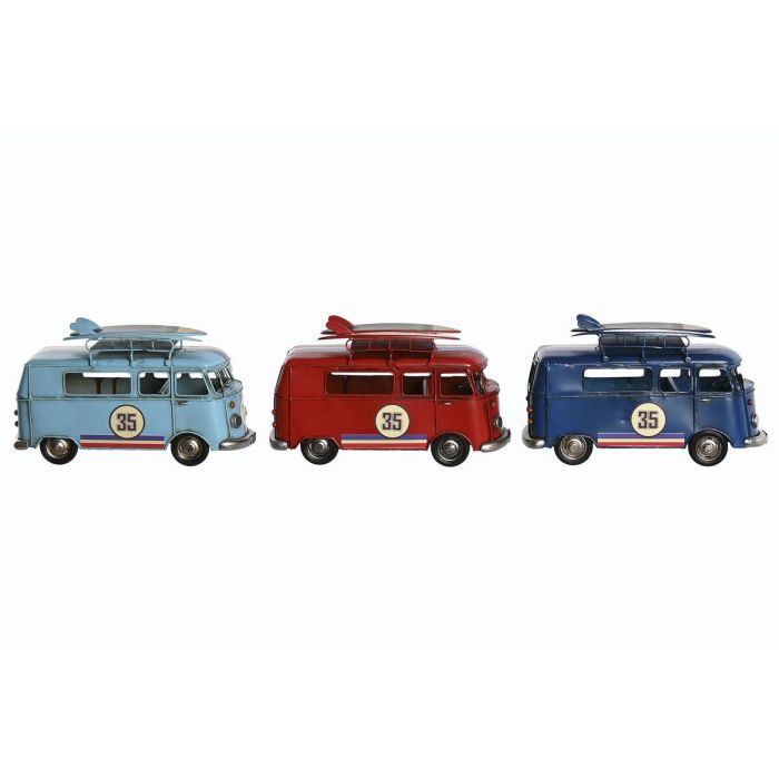 Vehiculo Decoracion Atlantico DKD Home Decor Azul Celeste Azul Marino 10 x 16 x 27 cm (3 Unidades) Vehiculo Decoracion Atlantico DKD Home Decor Azul Celeste Azul Marino 10 x 16 x 27 cm (3 Unidades)