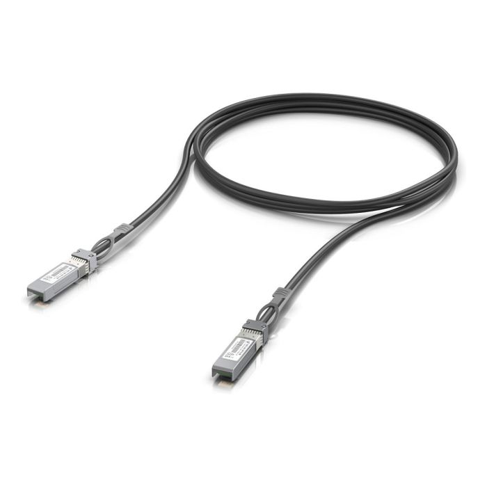 Ubiquiti UACC-DAC-SFP10-3M Cable de Red 3 m SFP+ Macho/Macho Negro Ubiquiti UACC-DAC-SFP10-3M Cable de Red 3 m SFP+ Macho/Macho Negro