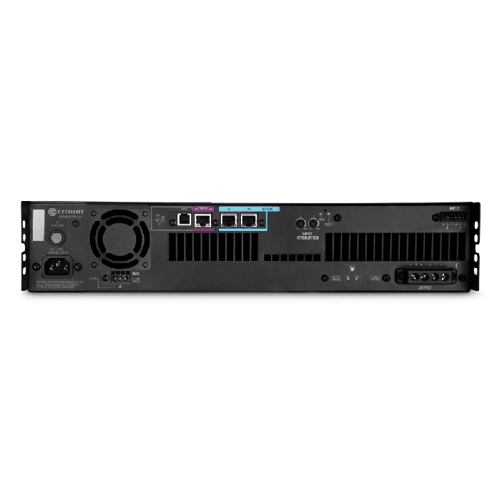 Amplificador De Potencia De Dos Canales, 1250W @ 4? Con Blu Link, 70V/100V 1