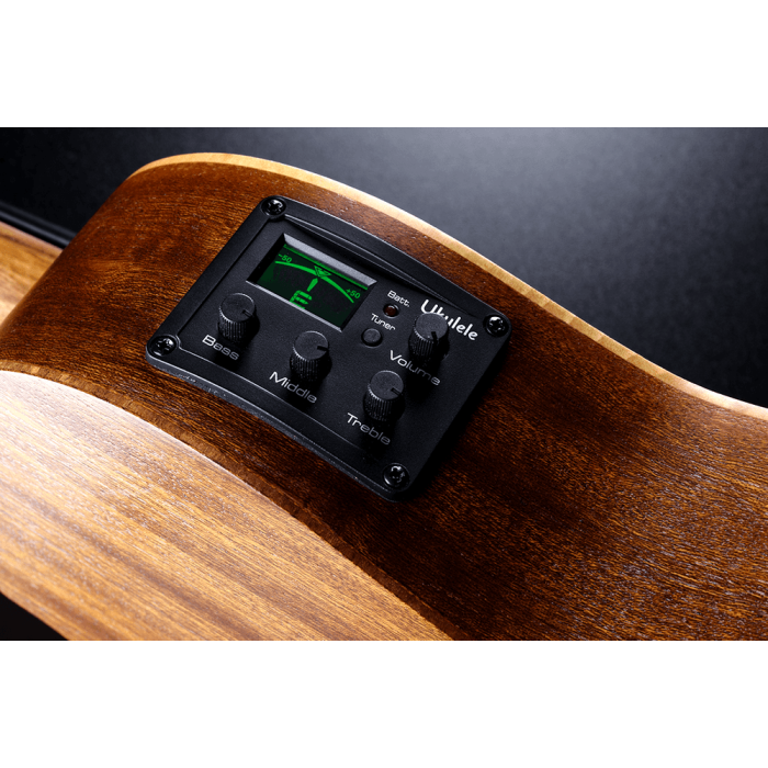 Ukelele Lag Tiki Uku Mini Bass Cutaway Eletroacustico 5