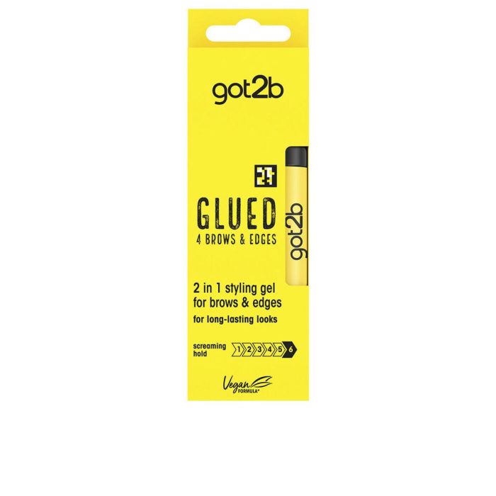 Schwarzkopf Mass Market GOT2B GLUED fijador de cejas 2 en 1, gel transparente de secado rápido, 16 ml 0 Schwarzkopf Mass Market GOT2B GLUED fijador de cejas 2 en 1, gel transparente de secado rápido, 16 ml 0