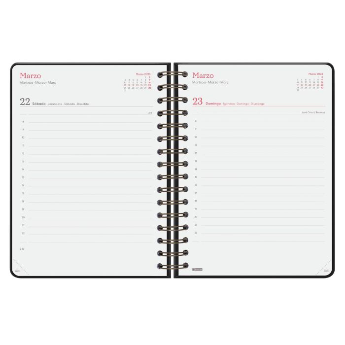 Finocam Agenda Anual Alma Espiral E10-155x212 mm 1Dp Negro 2025 5 Finocam Agenda Anual Alma Espiral E10-155x212 mm 1Dp Negro 2025 5