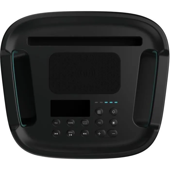 Hisense Party Storm Altavoz para Fiestas Inalámbrico Negro 300W Resistente al Agua Bluetooth USB Entrada Auxiliar Batería 15h 3