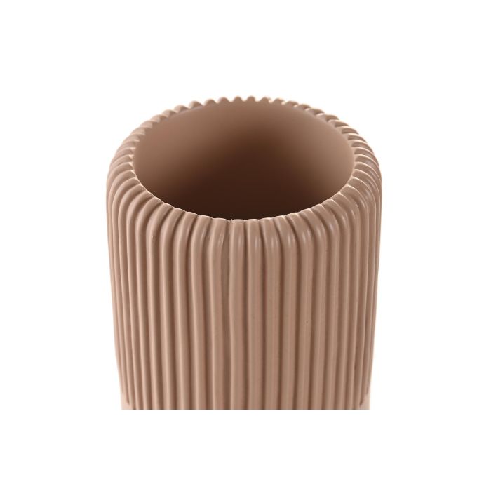 DKD Home Decor Vaso Cemento Terracota 7 x 11 x 7 cm 1