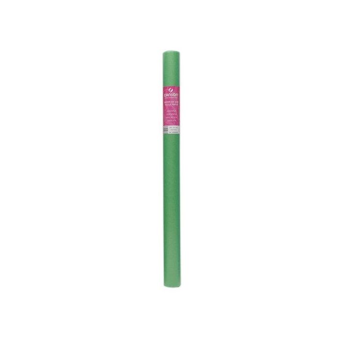 Papel Seda Canson 20G Rollo 0,5X5 M Verde Billar 10 unidades