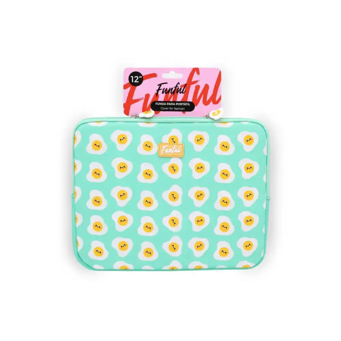 Wondee Funda para portátil 12' acolchada y universal, protege de golpes y arañazos, cierre cremallera, peso 226g 2