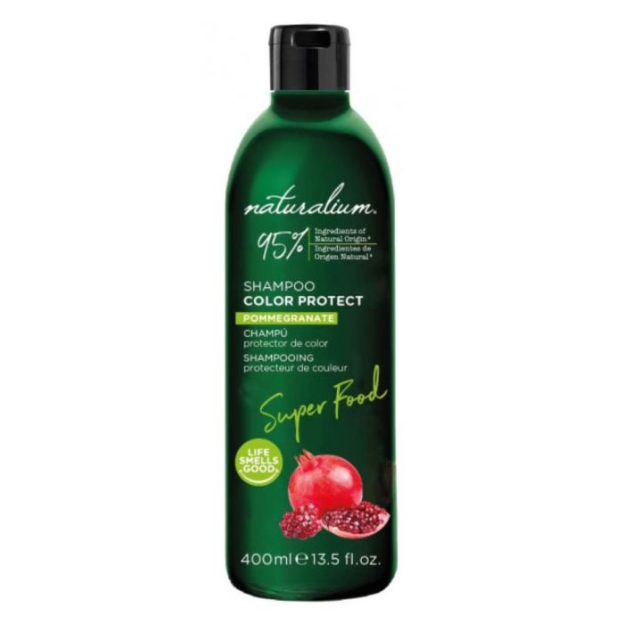 Naturalium Champú Granada Pomegranate Protector Color Cabellos Teñidos y con Mechas Sin SLS 400ml