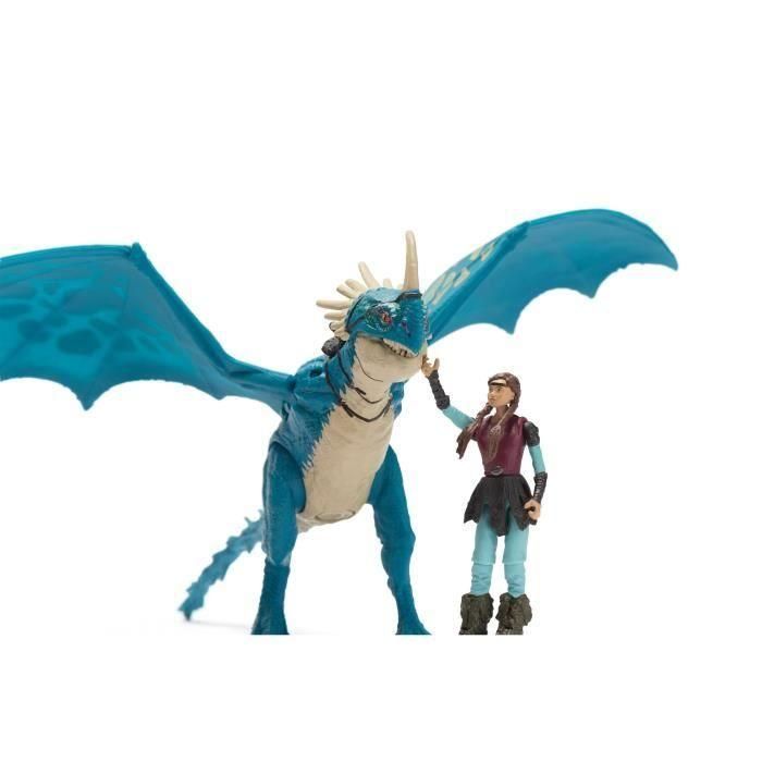 PACK MAESTRO DE GIRO DRAGÓN Y VIKINGO 25 CM STORM Dragones Película 2 PACK MAESTRO DE GIRO DRAGÓN Y VIKINGO 25 CM STORM Dragones Película 2