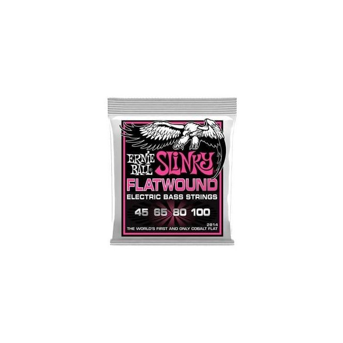 Juego Bajo Eléctrico Entorchado Plano Slinky Super 45-100 Juego Bajo Eléctrico Entorchado Plano Slinky Super 45-100