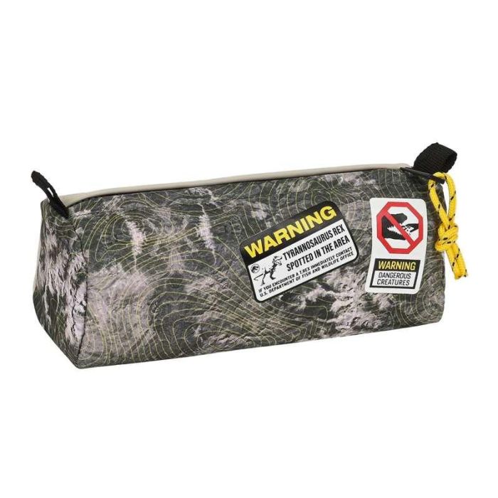 Estuche Escolar Jurassic World Warning Gris 21 x 8 x 7 cm 1 Estuche Escolar Jurassic World Warning Gris 21 x 8 x 7 cm 1