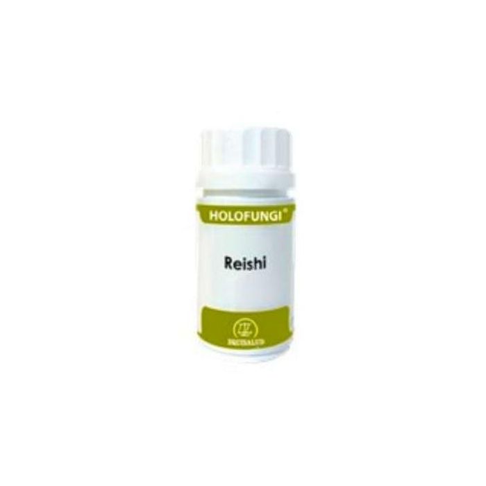 Holofungi Reishi 50 cápsulas – Apoyo Inmunitario, Energía y Antioxidante con Vitamina C, Apto para Vegetarianos y Diabéticos