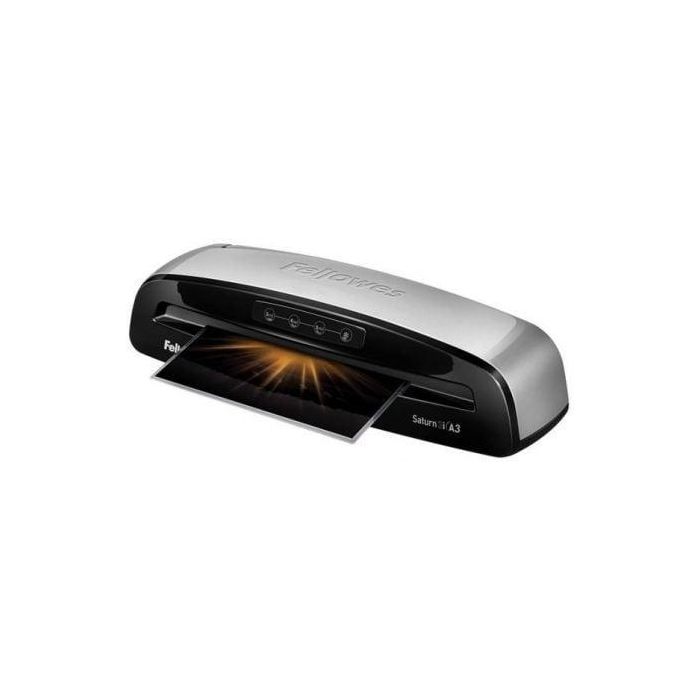 Fellowes Saturn 3I Plastificadora Din A3, 2 Rodillos, InstaHeat 1 Minuto, 125 Micras, 30 cm/min, Antiatasco 1 Fellowes Saturn 3I Plastificadora Din A3, 2 Rodillos, InstaHeat 1 Minuto, 125 Micras, 30 cm/min, Antiatasco 1