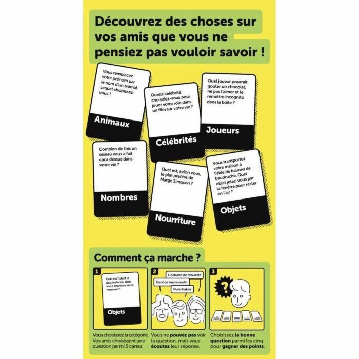 Megableu MEG1740252131870 Preguntas Locas para tus Amigos Juego de Fiesta Mayores de 14 Años 4