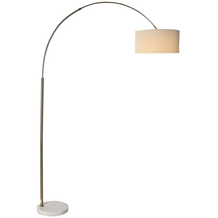 Lampara Pie Moderno DKD Home Decor Dorado Blanco 40 x 193 x 126 cm 7 Lampara Pie Moderno DKD Home Decor Dorado Blanco 40 x 193 x 126 cm 7