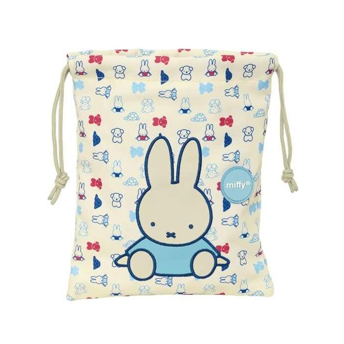 Safta Miffy "Buddy" Saquito Merienda Reciclado y Repelente al Agua 20x25 cm 0 Safta Miffy "Buddy" Saquito Merienda Reciclado y Repelente al Agua 20x25 cm 0