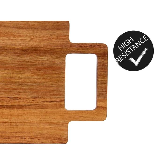 Tabla Cortar Madera Y Marmol Negro Con Asa Kinvara 18X1CM (8 Unidades) 3 Tabla Cortar Madera Y Marmol Negro Con Asa Kinvara 18X1CM (8 Unidades) 3