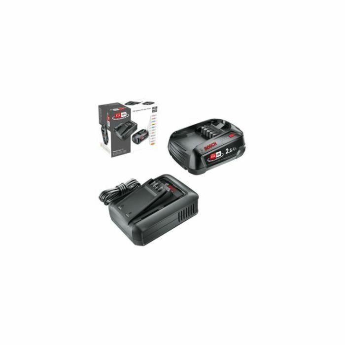 Bosch BOS1721521707522 Kit de Inicio 18V con Batería de 2.5Ah y Cargador Rápido AL 18V-44 2 Bosch BOS1721521707522 Kit de Inicio 18V con Batería de 2.5Ah y Cargador Rápido AL 18V-44 2