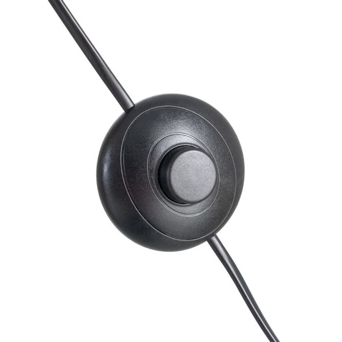 Lámpara Suelo Plata-Negro Metal-Mármol 100 X 37 X 197 cm