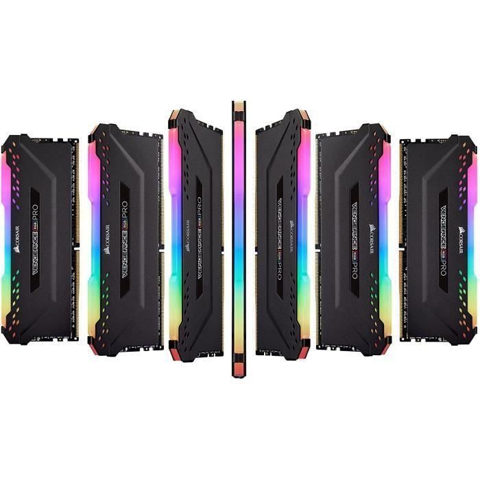 Corsair CMW16GX4M2C3200C16 Memoria RAM Vengeance RGB Pro DDR4 16GB (2x8GB) 3200MHz CAS 16 LED RGB 5 Corsair CMW16GX4M2C3200C16 Memoria RAM Vengeance RGB Pro DDR4 16GB (2x8GB) 3200MHz CAS 16 LED RGB 5
