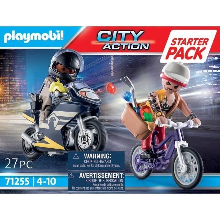 Fuerzas especiales y ladrón playmobil city action 4