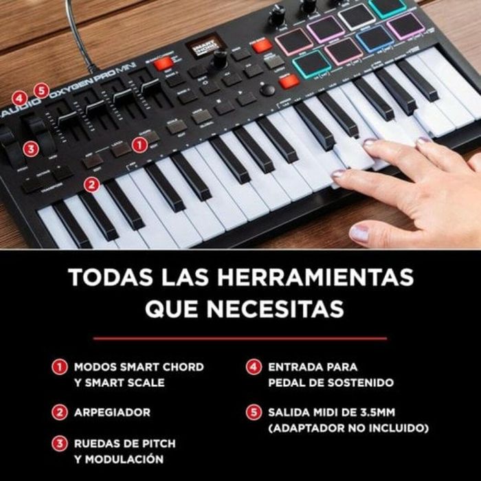 Teclado M-Audio 2