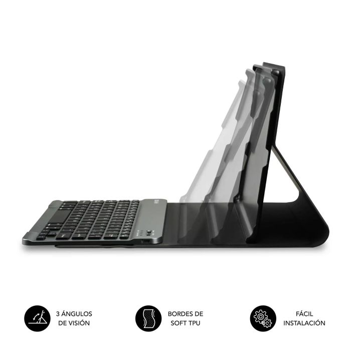 Subblim SUBKT3-BTL330 Funda con Teclado Bluetooth QWERTY ES para Lenovo Tab 2025 11.5" Negra 3