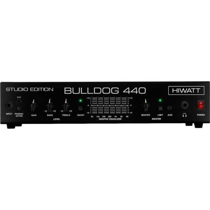 Amplificador Bajo Cabezal Hiwatt Bulldog - 400W (Versión Rack) 3