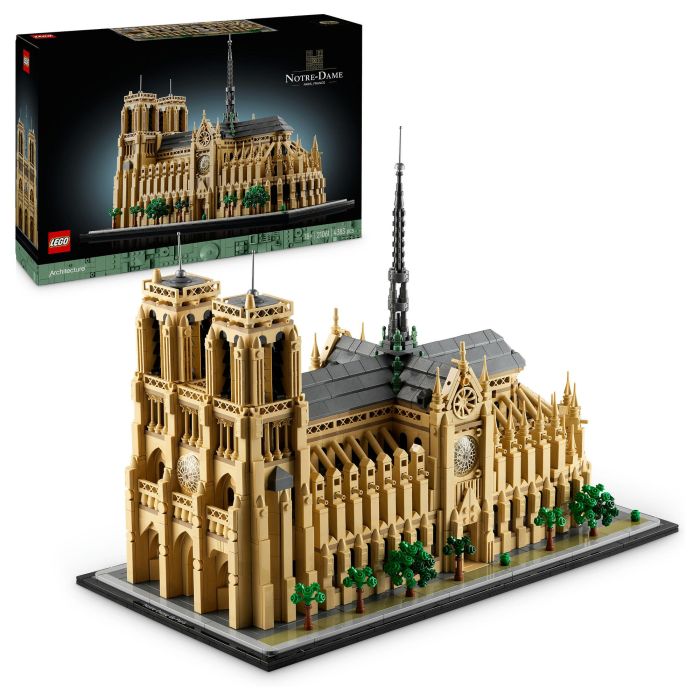 Lego Architecture 21061 Notre-Dame de Paris Set de Construcción para Adultos 3