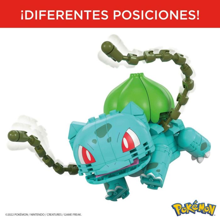 Mega Construx - Pokémon Bulbasaur para construir - Ladrillos de construcción - A partir de 7 años 4