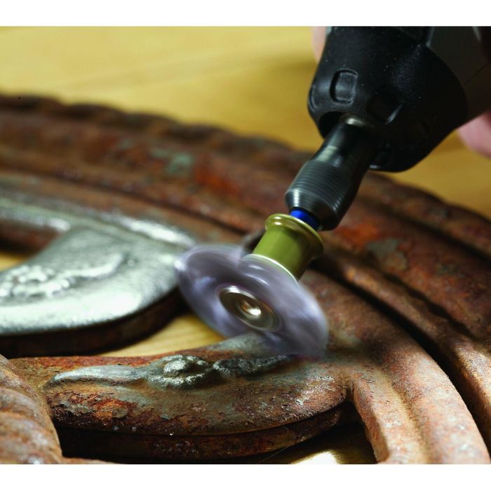 Dremel Cepillo abrasivo de precisión, grano 36, con cerdas flexibles para desbarbar, limpiar y pulir sin dañar la base 2 Dremel Cepillo abrasivo de precisión, grano 36, con cerdas flexibles para desbarbar, limpiar y pulir sin dañar la base 2