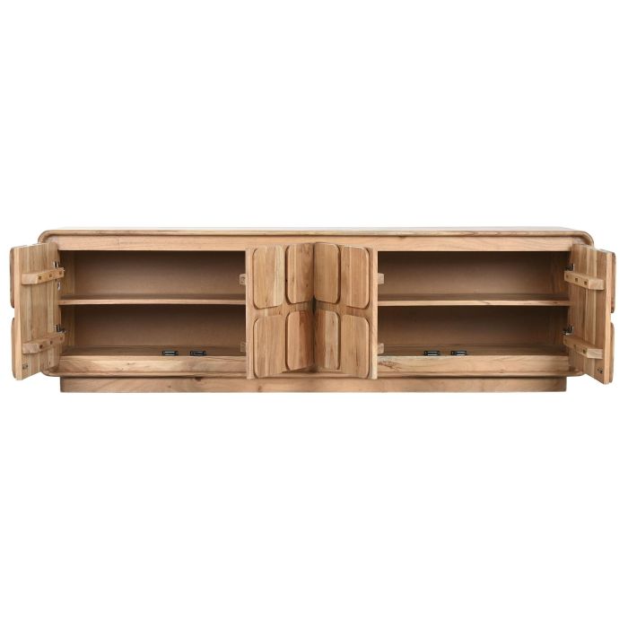 Mueble Tv Moderno DKD Home Decor Natural 40 x 50 x 170 cm 2 Mueble Tv Moderno DKD Home Decor Natural 40 x 50 x 170 cm 2
