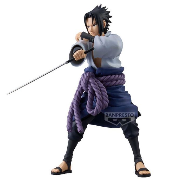 Banpresto Figura Naruto Shippuden Grandista Sasuke - PVC y ABS - BP89927P 2