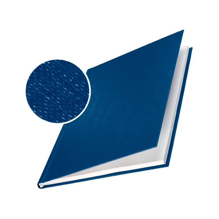 Leitz Tapa Encuadernacion Channel Rigida 35572 Azul Lomo B Capacidad 71/105 Hojas Din A4 1