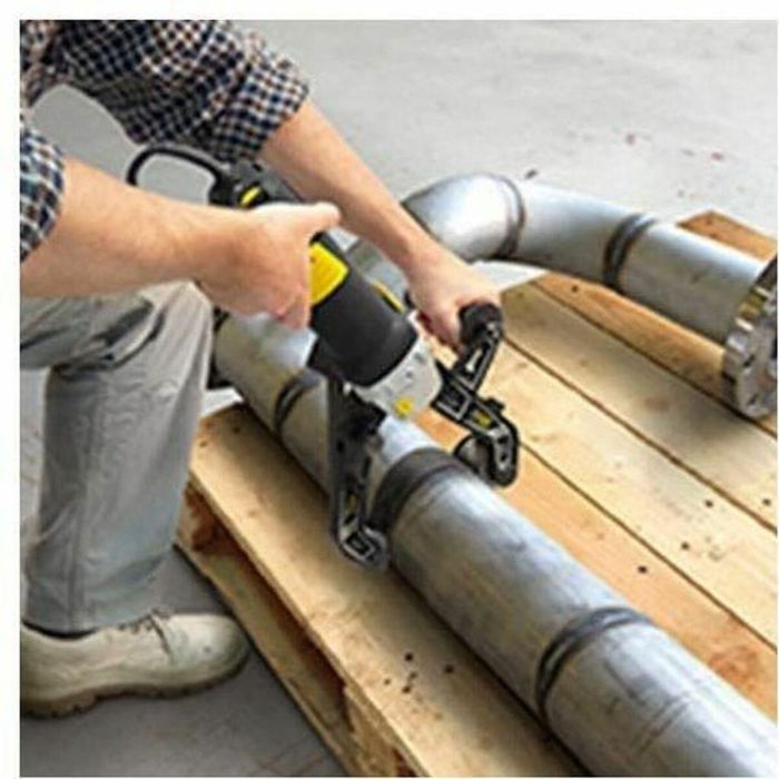 FARTOOLS Lijadora de Banda para Tubo TBS1300 1300 W para Lijar y Pulir Tubos de Metal y Madera de hasta 200 mm de Diámetro 10