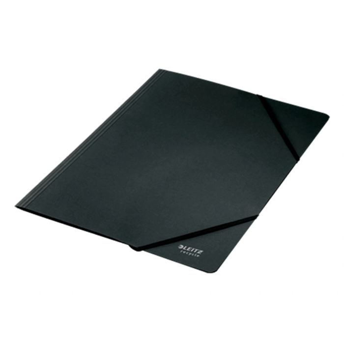 Leitz Carpeta Recycle Gomas DIN A4 Cartón Reciclable 100% Negro 3