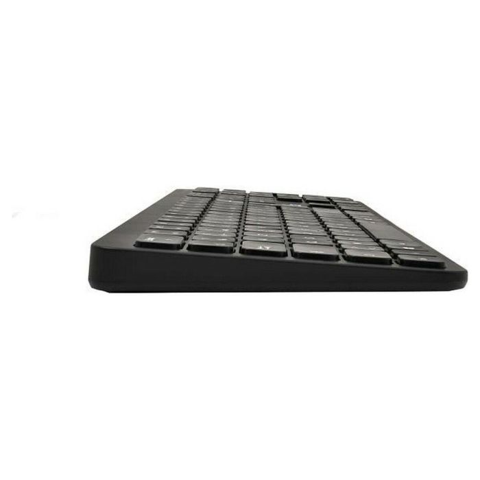 Bluestork Paquete de Teclado y Ratón Inalámbrico Negro Delgado Silencioso con Receptor Nano Único 5 Bluestork Paquete de Teclado y Ratón Inalámbrico Negro Delgado Silencioso con Receptor Nano Único 5