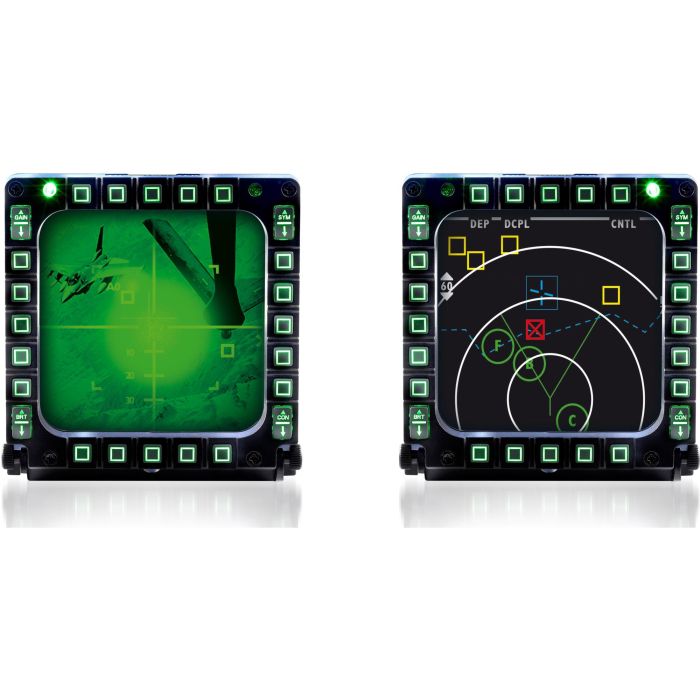 Thrustmaster MFD Cougar Pack Negro Palanca de mando PC 4 Thrustmaster MFD Cougar Pack Negro Palanca de mando PC 4