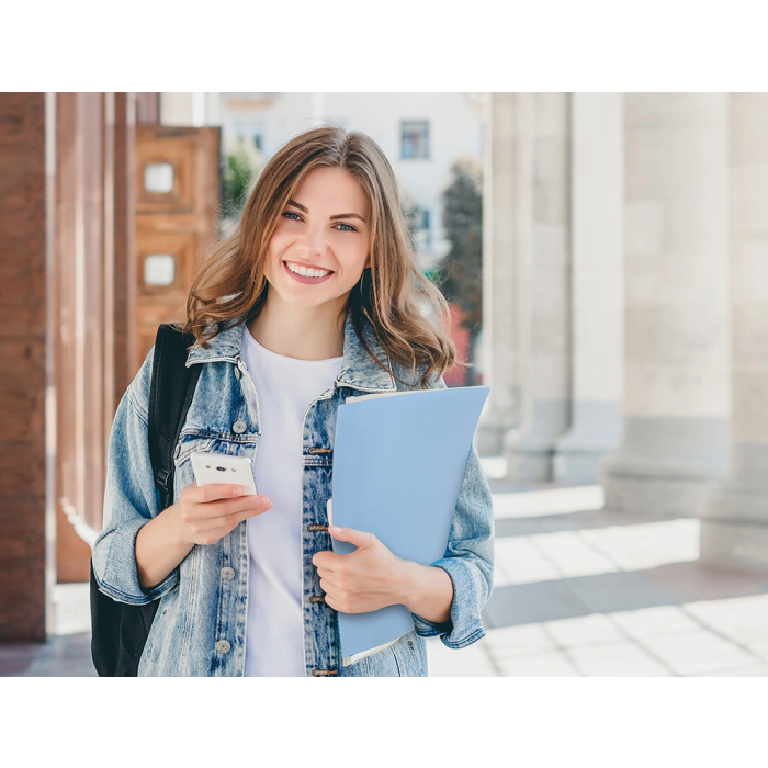 Liderpapel Carpeta Escaparate 30 Fundas Polipropileno DIN A4 Celeste Opaco 10