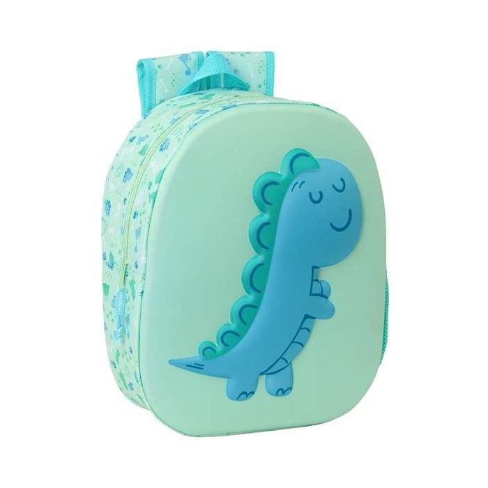 Safta Mochila Dino 3D 27x33x10 cm 0 Safta Mochila Dino 3D 27x33x10 cm 0