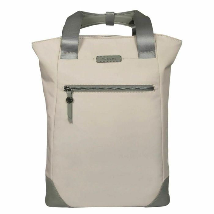 Targus TBB65113GL Mochila Convertible Bolso Tote para Portátil 16" EcoSmart, Piel Vegana, Resistente al Agua, Roble 6