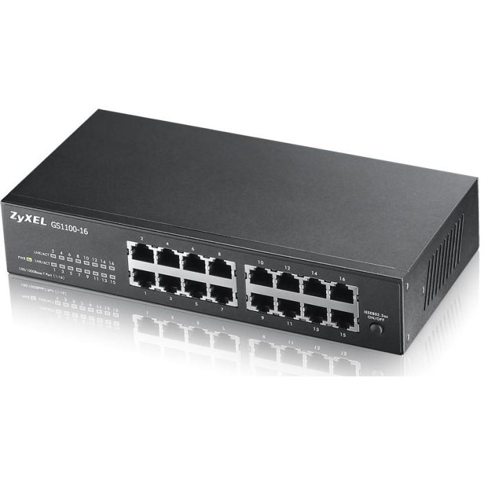 Switch ZyXEL GS1100-16-EU0103F 0 Switch ZyXEL GS1100-16-EU0103F 0