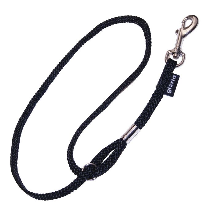 Gloria Correa de Control para Mesa de Peluquería Regulable Nylon 8x43 cm con Recubrimiento Blando y Mosquetón Metálico para Perros