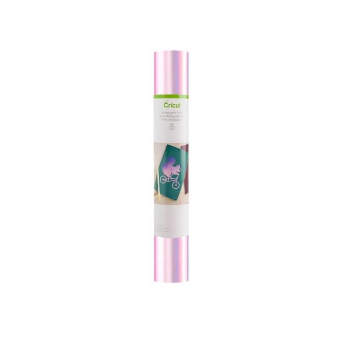 Cricut Rollo de vinilo de termotransferencia Holographic Rosa 305 mm x 1220 mm - 2007729 Cricut Rollo de vinilo de termotransferencia Holographic Rosa 305 mm x 1220 mm - 2007729