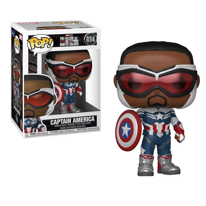Funko Capitán América Falcon & Winter Soldier Figura Vinilo 9cm 51630 2