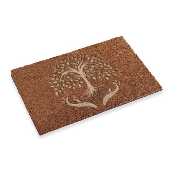 Felpudo Arbol De La Vida En Relieve Versa 40X2CM (4 Unidades) Felpudo Arbol De La Vida En Relieve Versa 40X2CM (4 Unidades)