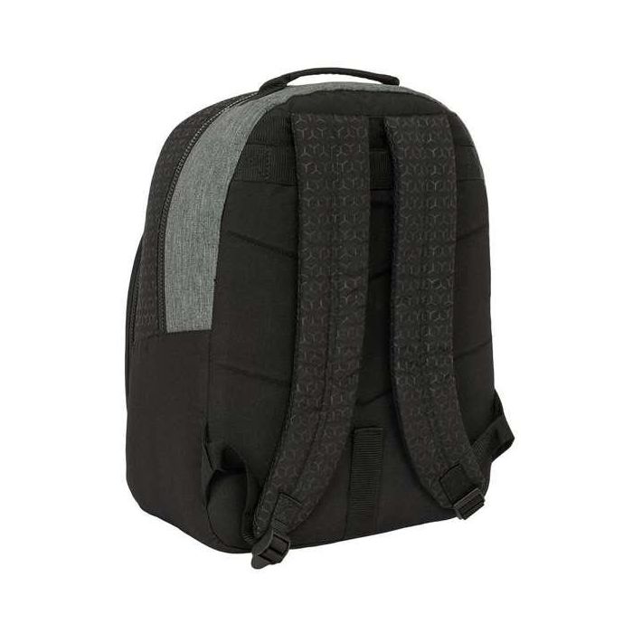 Mochila Escolar BlackFit8 Old school Negro Gris 32 x 42 x 15 cm 1