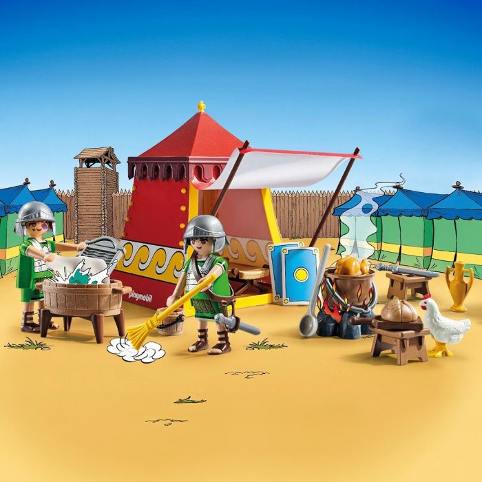 Playmobil 71829 Astérix: Tienda de Legionarios Romanos - Set de Juego de Construcción con Figuras y Accesorios 2 Playmobil 71829 Astérix: Tienda de Legionarios Romanos - Set de Juego de Construcción con Figuras y Accesorios 2