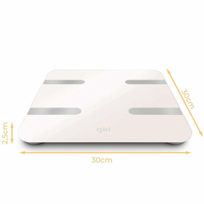 Grunkel Bluetooth Scale White FITBLUE300WHITE 2